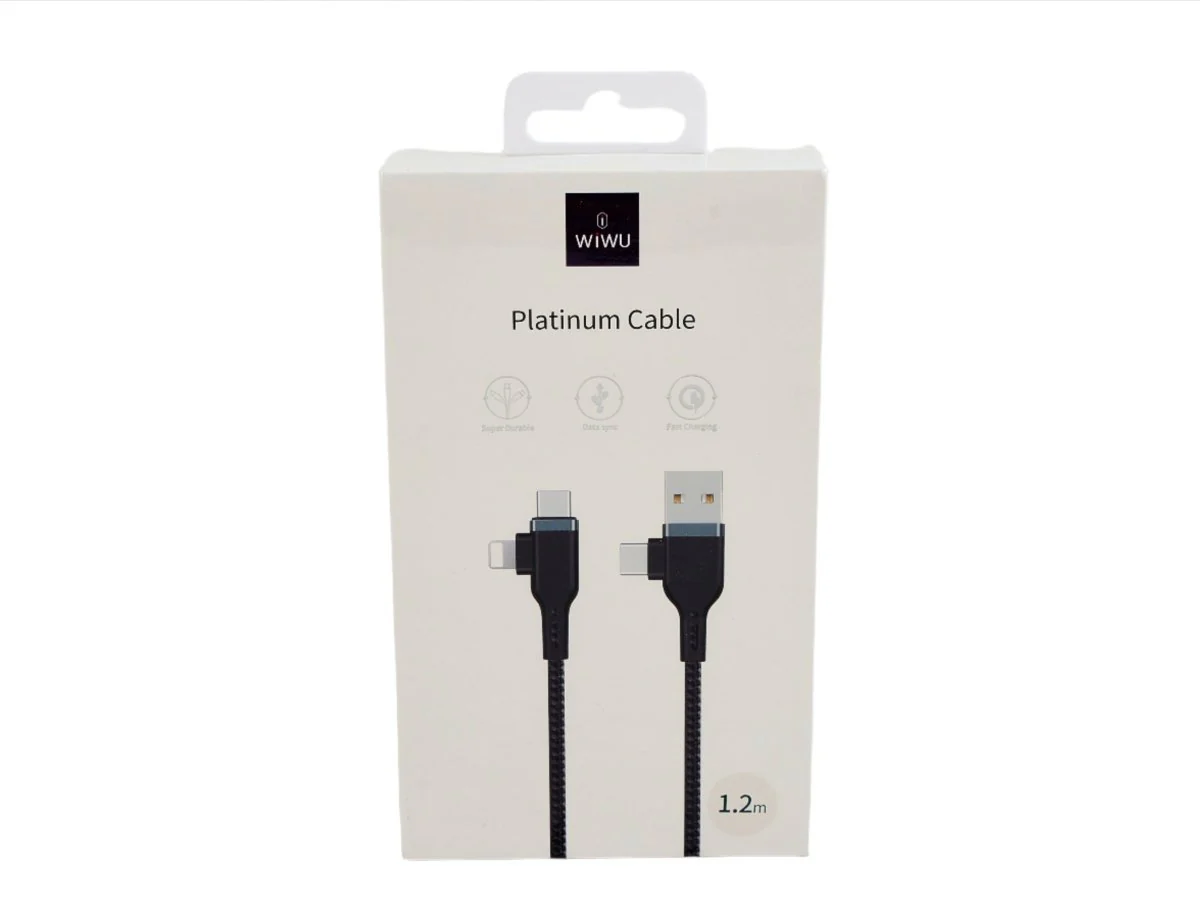 كابل شحن WiWU Platinum - 3 في 1 (1.2م) - Image 2