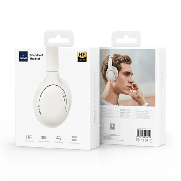 سماعات رأس Soundcool لاسلكية - صوت عالي الوضوح - Image 3