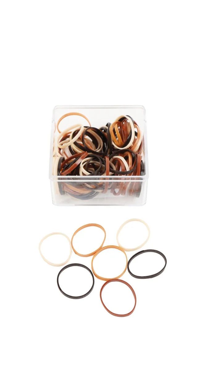 مجموعة إكسسوارات الشعر بحزام مطاطي ومشبك شعر - Image 2