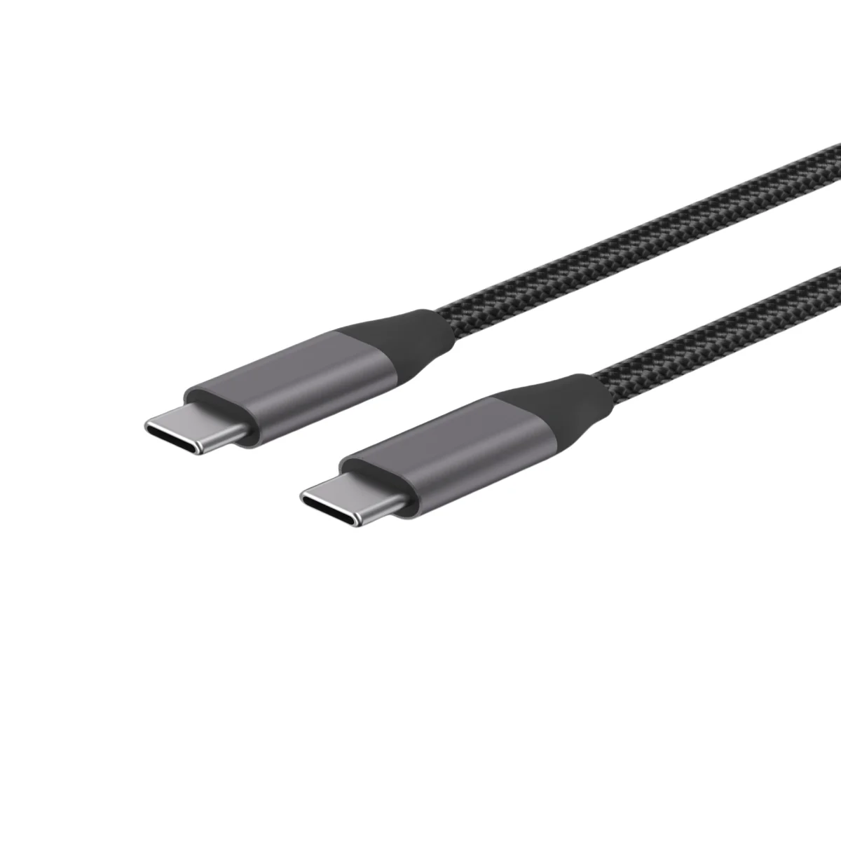 كابل USB-C مضفر 1 متر - شحن سريع 60 واط