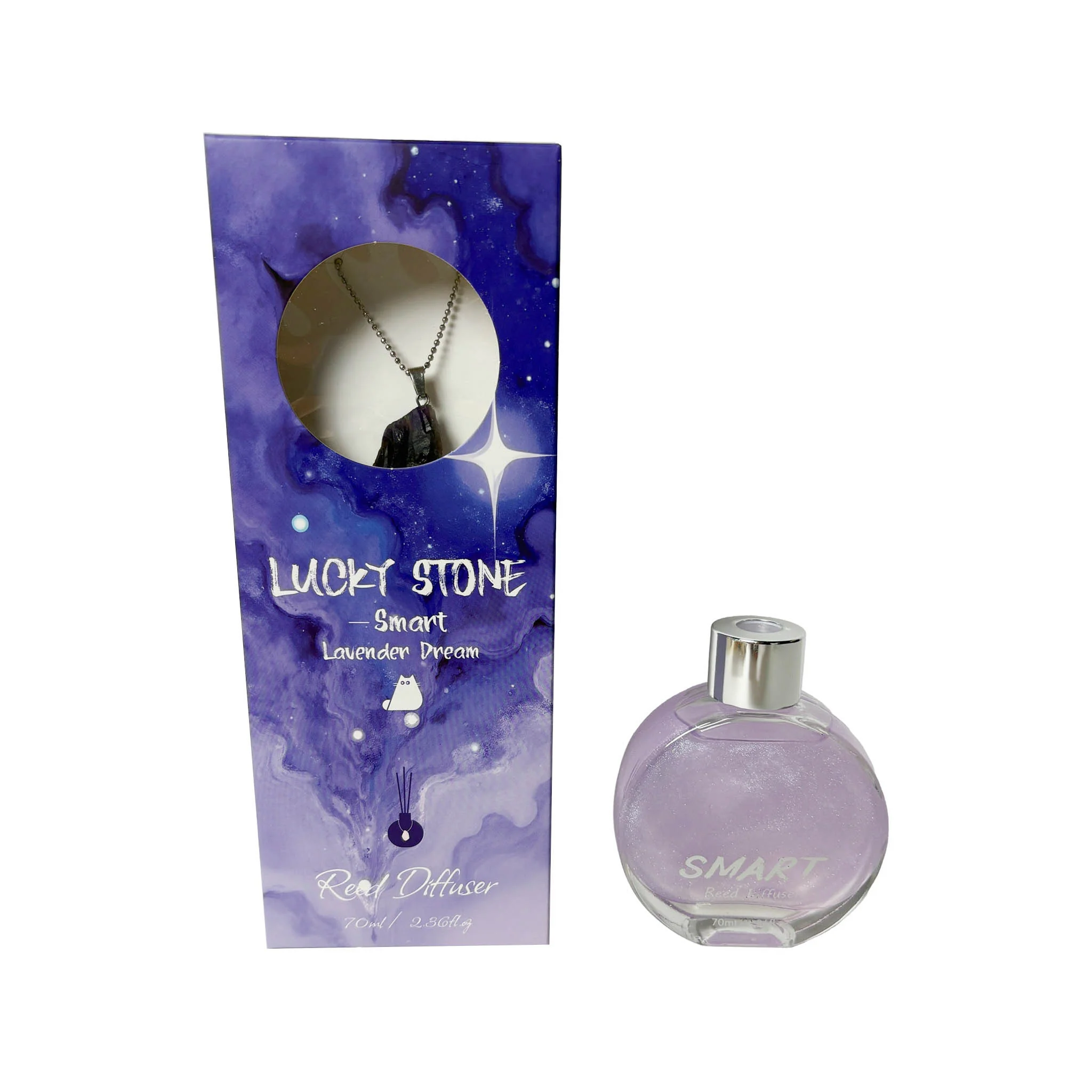 معطر الجو بعيدان الخشب "سِمارت" برائحة اللافندر – 70 مل - Image 3