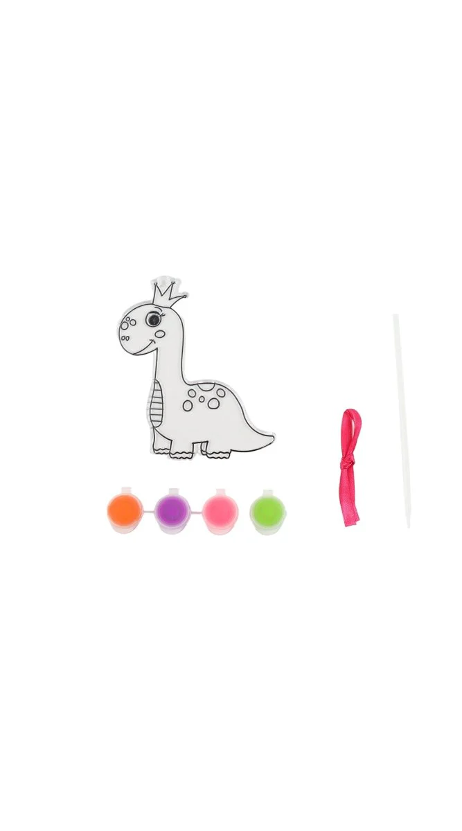طقم تلوين DIY  - فراشة وديناصور - Image 2