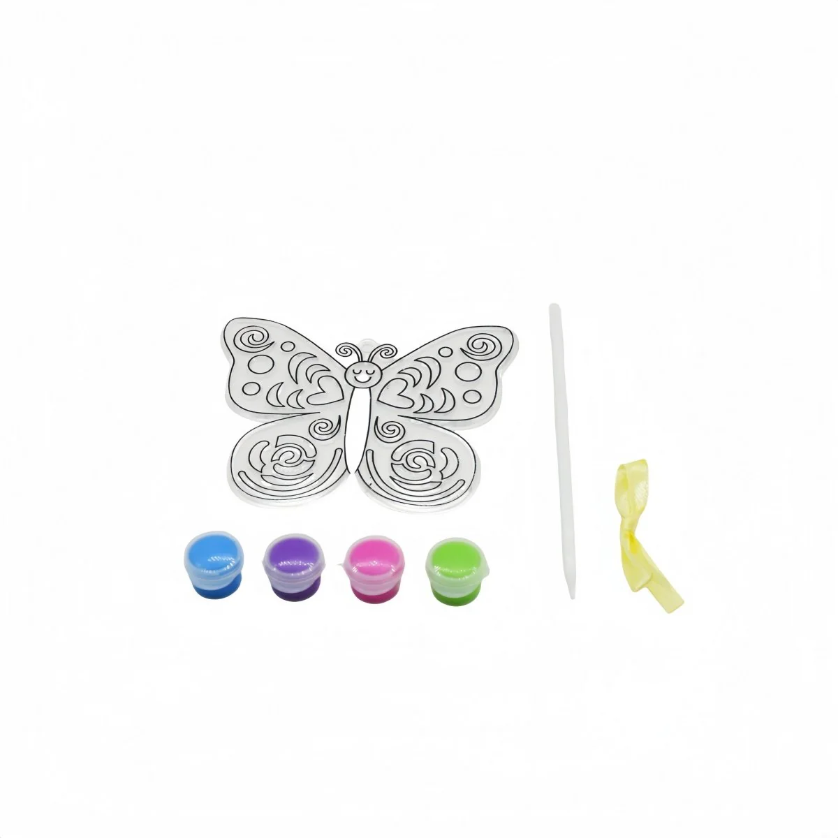 طقم تلوين DIY  - فراشة وديناصور - Image 3