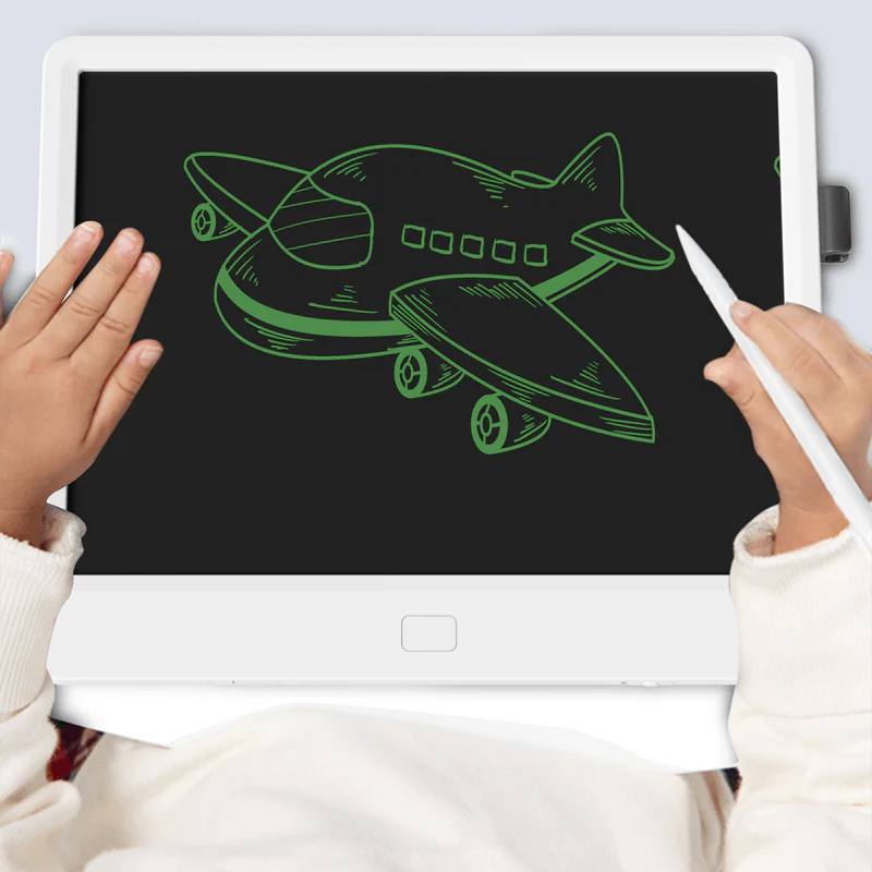 لوح رسم إلكتروني للاطفال شاشة LCD ابيض  - Image 2