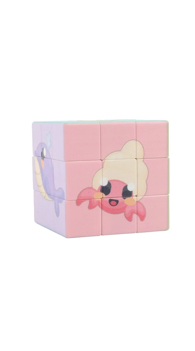 مكعب سحري 3x3x3 للأطفال – لعبة ذكاء ممتعة - Image 2