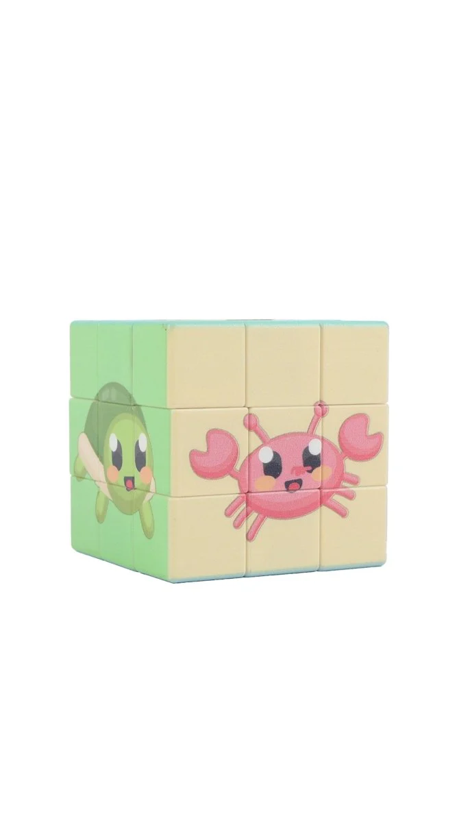 مكعب سحري 3x3x3 للأطفال – لعبة ذكاء ممتعة - Image 3