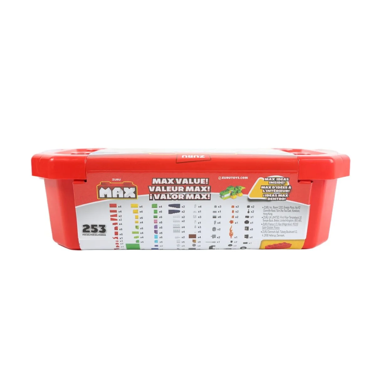 قطع تركيب بلاستيكية ماكس في صندوق تخزين - Image 3