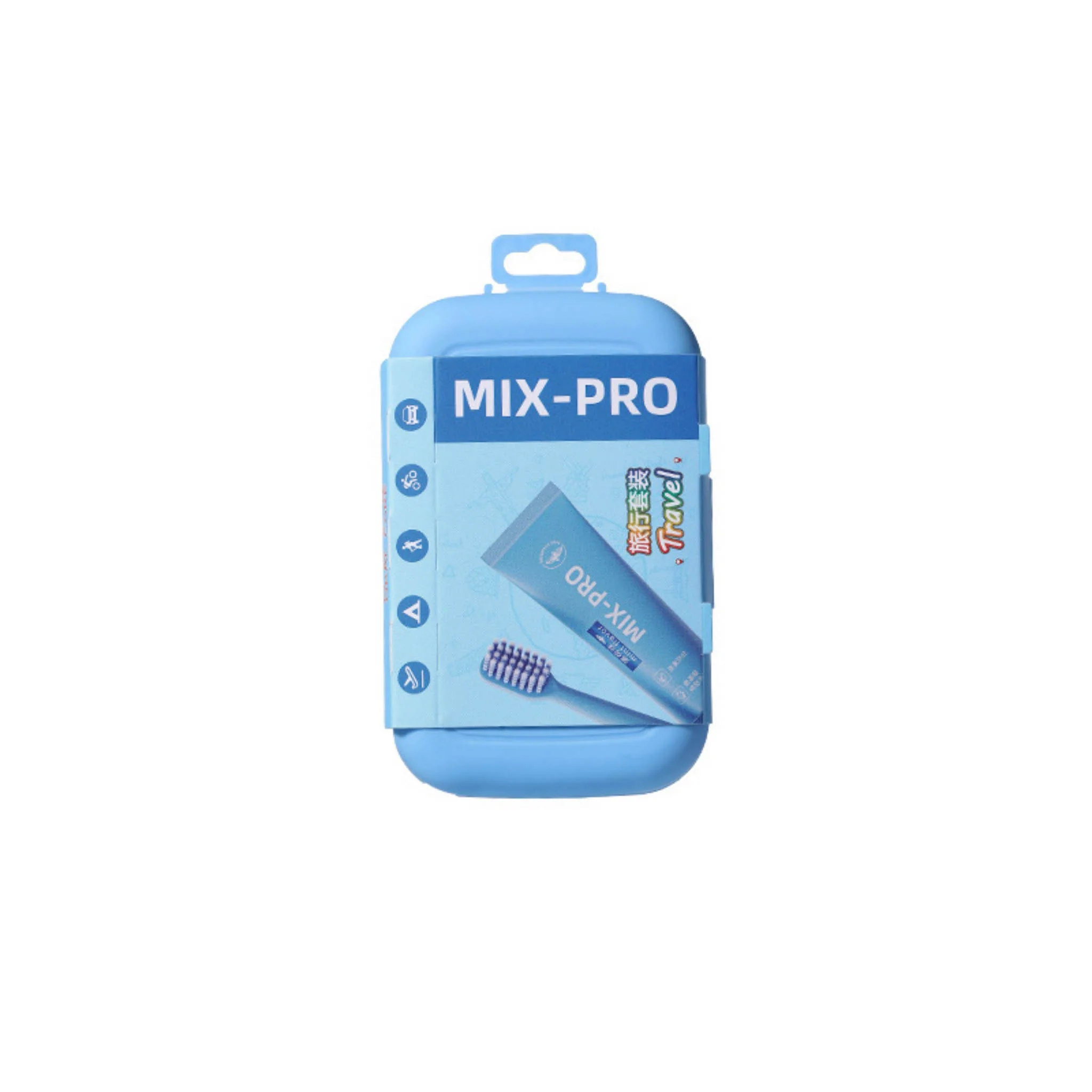 طقم فرشاة ومعجون أسنان للسفر MIX-PRO - Image 4