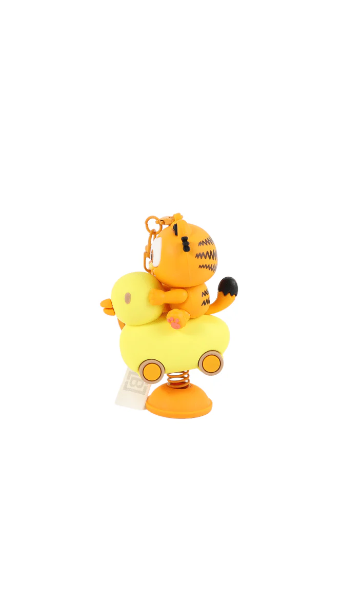 مُعلّقة مفاتيح Garfield على شكل رُكوب دجاجة - Image 2