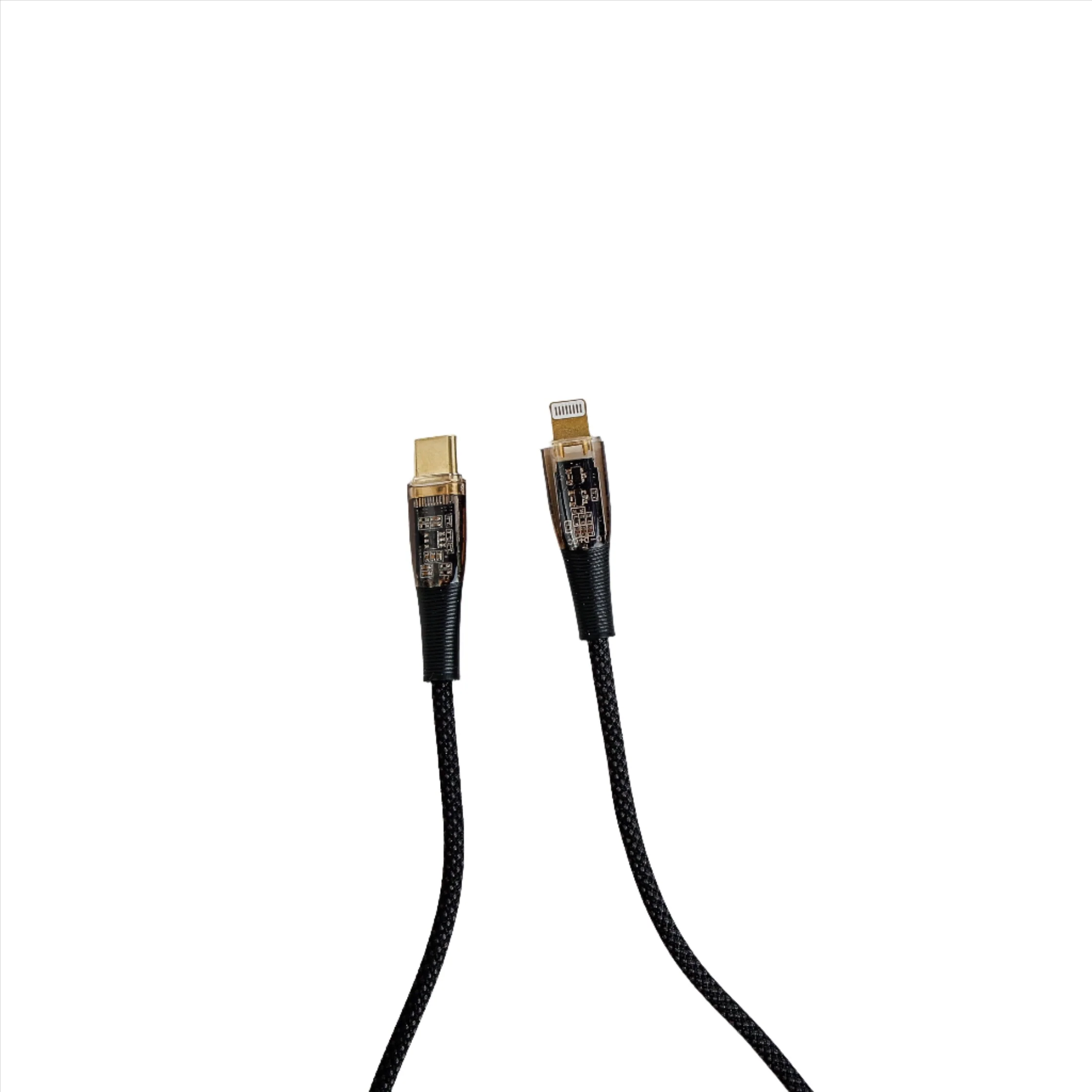 كابل شحن USB C إلى Lightning - أسود GTC040 - Image 3