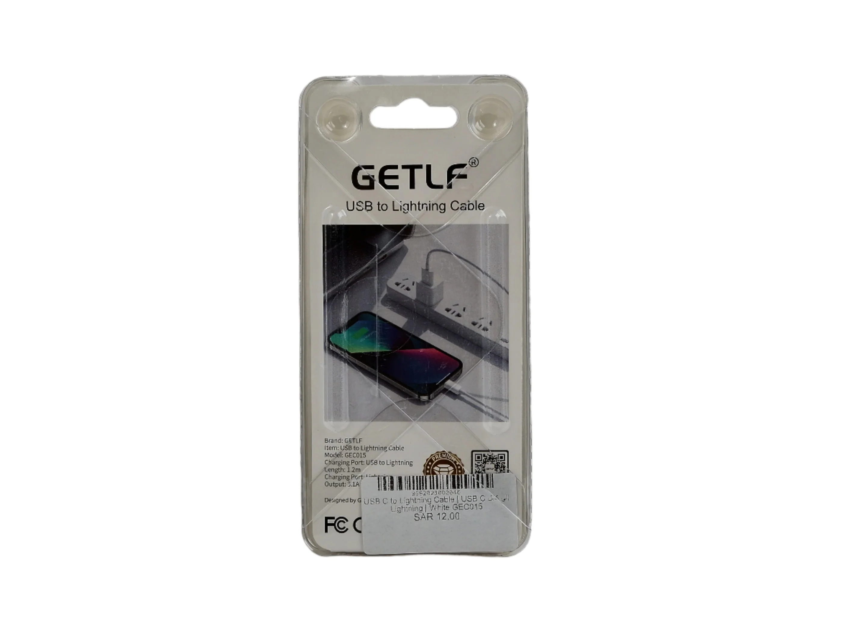 كابل شحن USB-C إلى Lightning - Image 2