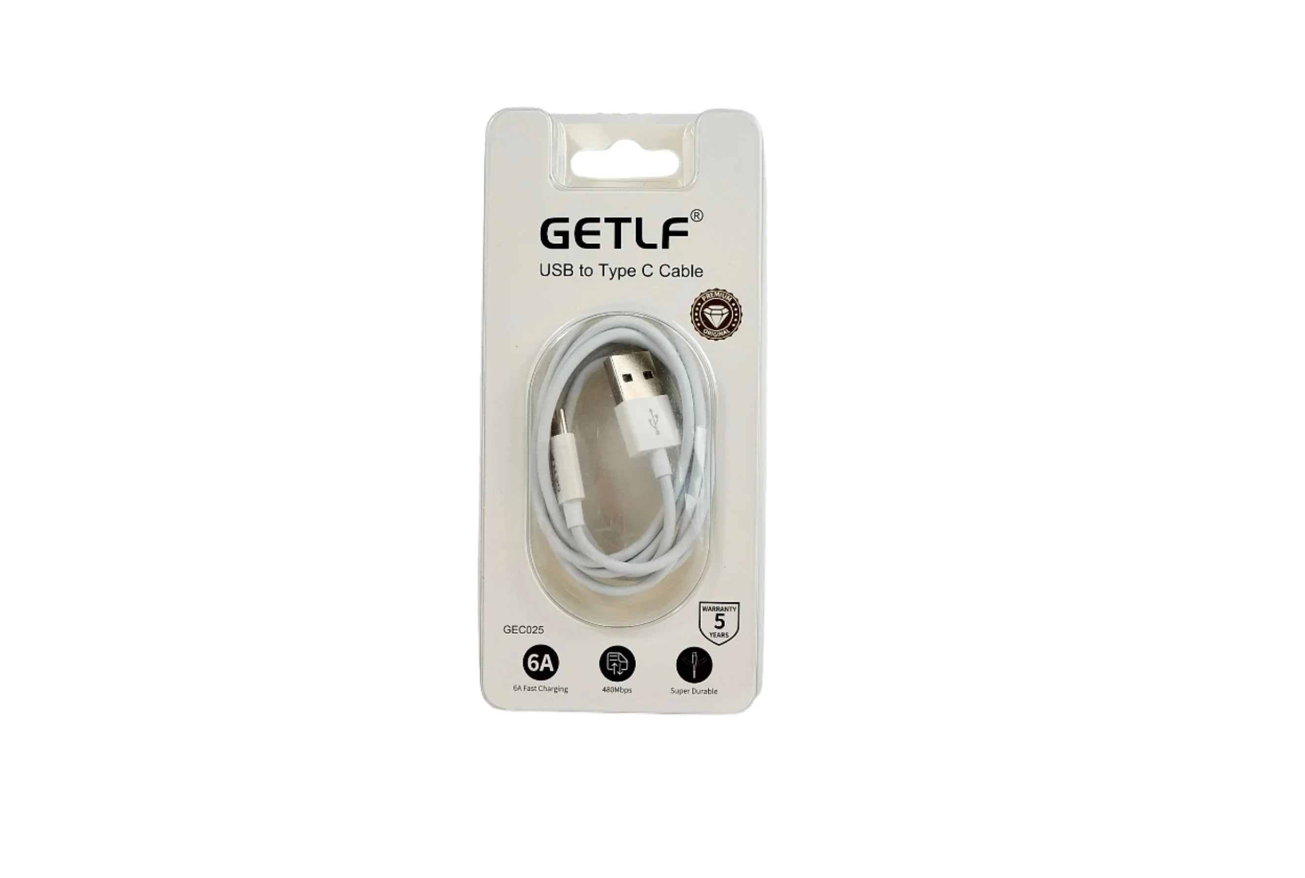 كابل USB إلى النوع C، موديل GEC025.