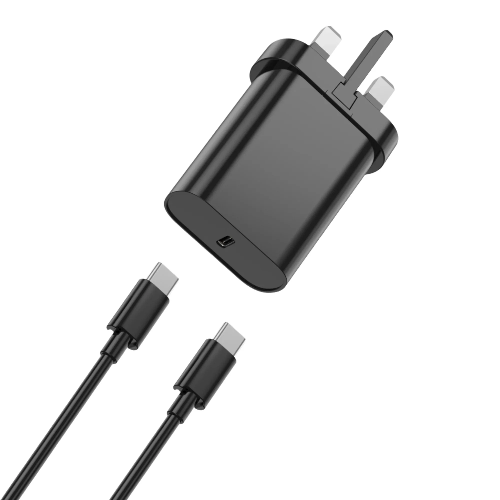 شاحن USB-C سريع 65 واط مع كابلين - Image 3