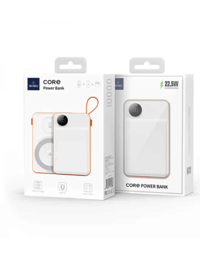 باور بانك Core 10000 مللي أمبير مع شحن لاسلكي - Image 2